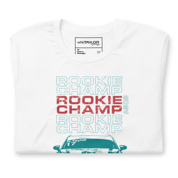 NTaylor, Rookie Champ Unisex t-shirt - Image 19