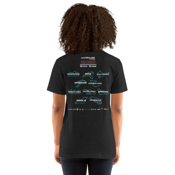 NTaylor Racing, 2025 TCR Tracks - Unisex t-shirt, Black - Image 3