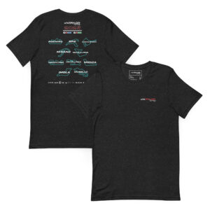NTaylor Racing, 2025 TCR Tracks - Unisex t-shirt, Black