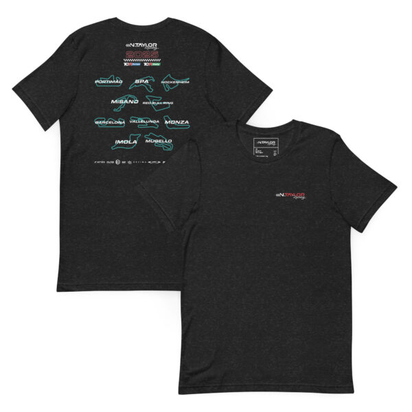 NTaylor Racing, 2025 TCR Tracks - Unisex t-shirt, Black